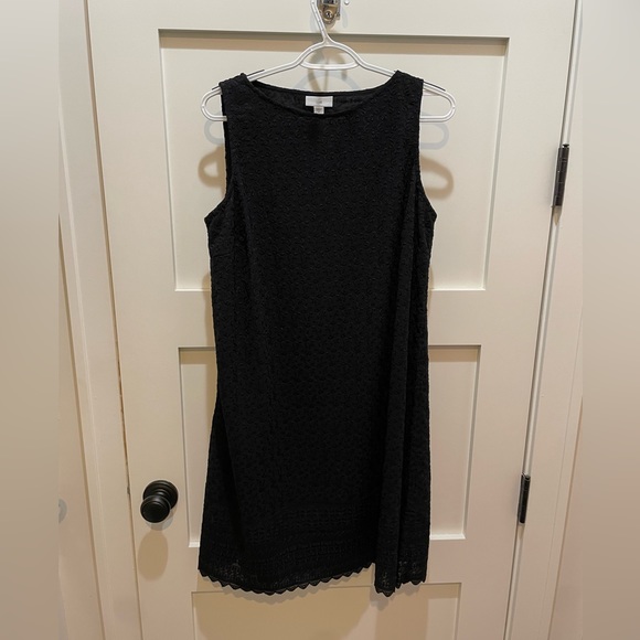 🆕 NWT J Jill Black Sleeveless Dress - Picture 2 of 4